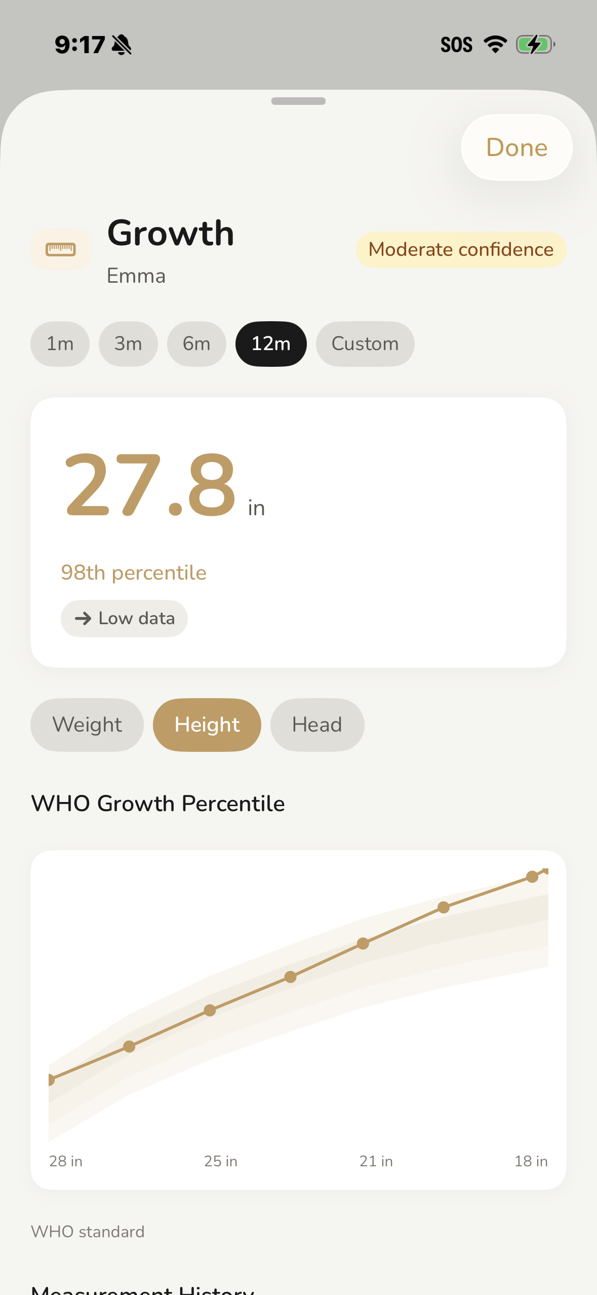Robin Baby data insights overview